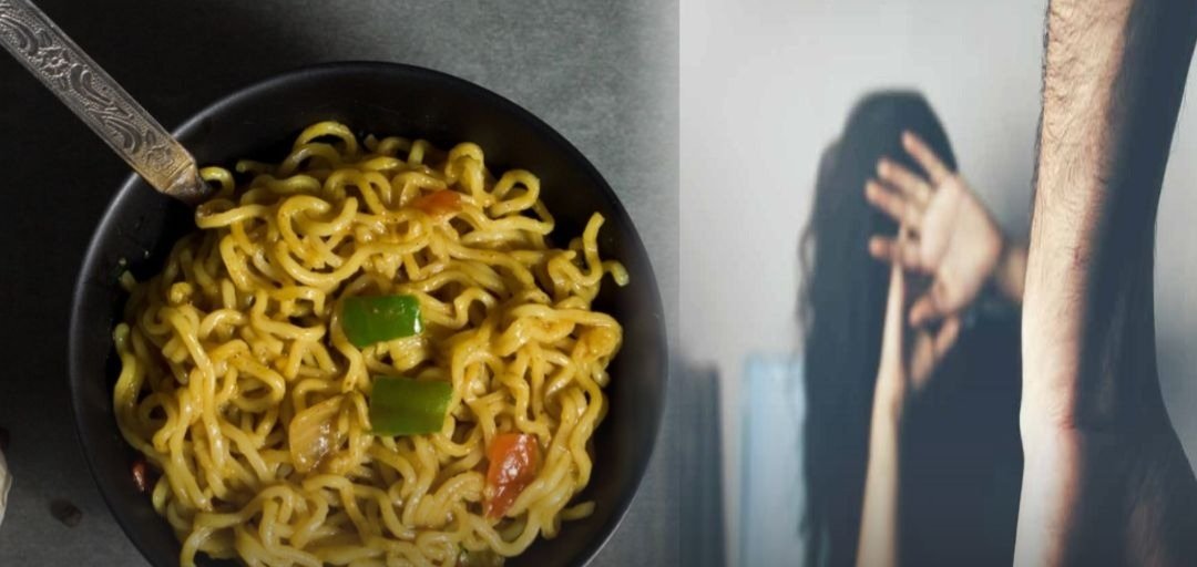 मैगी बनाने पर भड़का शराबी पति, पत्नी को लोहे की पाइप से पीटा