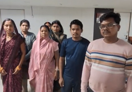 Raipur से सटे ग्राम सोंड्रा में किसान परिवार की जमीन पर कब्जे का आरोप