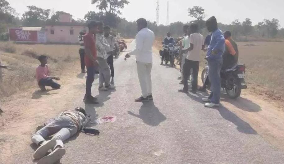 Kanker: तेज रफ्तार ट्रक ने युवक को कुचला, मौके पर मौत