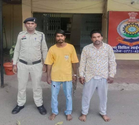 Raipur: प्रतिबंधित नशीली टेबलेट के साथ दो आरोपी गिरफ्तार