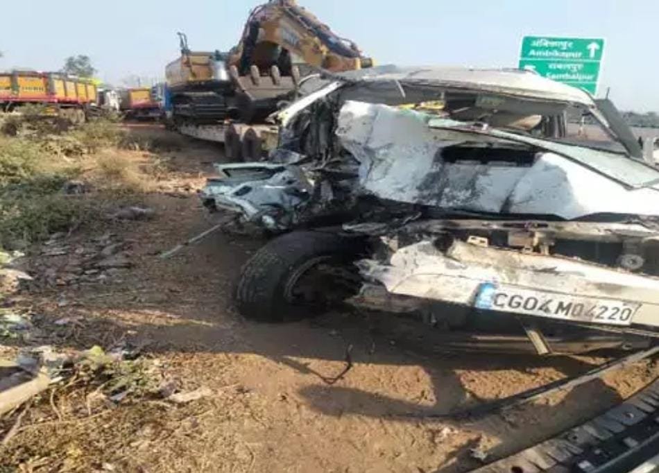 Bilaspur में भीषण सड़क हादसा: ट्रेलर-स्कॉर्पियो की टक्कर में चार की मौत, एक घायल